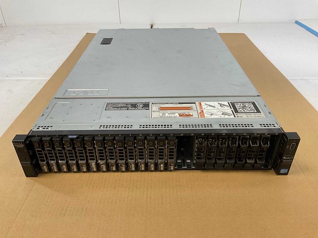 Dell (poweredge r720xd) - 2x xeon(r) e5-2620, 24x 8 gb ram, 14x 147 gb seagate (st9146852ss) 2u-2-socket rack mount chassis - afbeelding 7 van  10