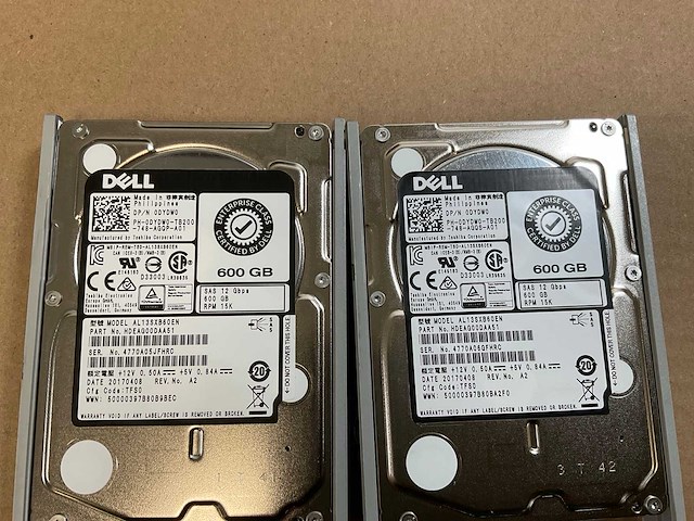 Dell poweredge r730, 2x xeon(r) e5-2650 v4, 512 gb ram(16x 32gb), 7x 600 gb sas(al13sxb60en) rack mount chassis - afbeelding 4 van  12