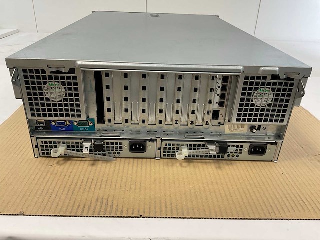 Dell (poweredge r900) - 4x xeon(r) e7-7320 v3, 32 gb ram (16x2gb), 600 gb sas rackmount chassis - afbeelding 6 van  8
