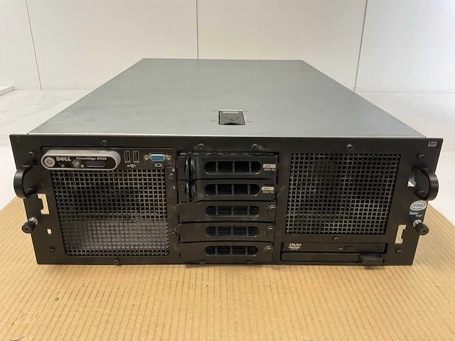 Dell (poweredge r900) - 4x xeon(r) e7-7320 v3, 32 gb ram (16x2gb), 600 gb sas rackmount chassis - afbeelding 2 van  8