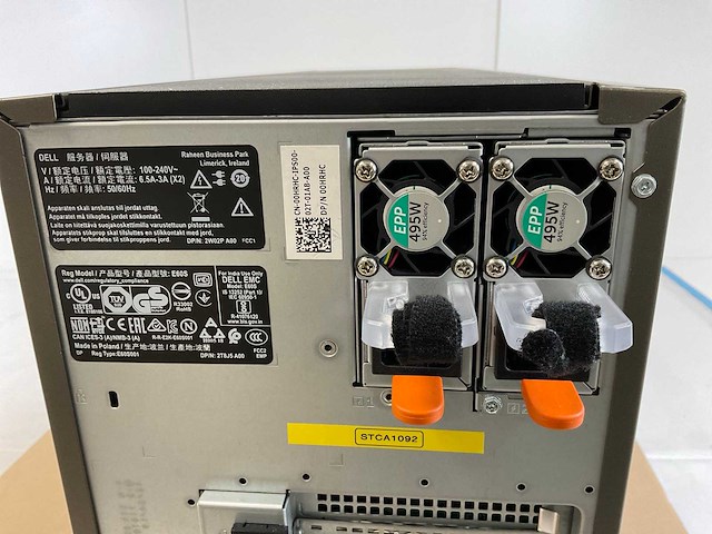 Dell poweredge t340, xeon(r) e-2124, 16 gb ram (2x 8gb), 1.2 tb sas(al14sxb30eny) main server chassis - afbeelding 6 van  9