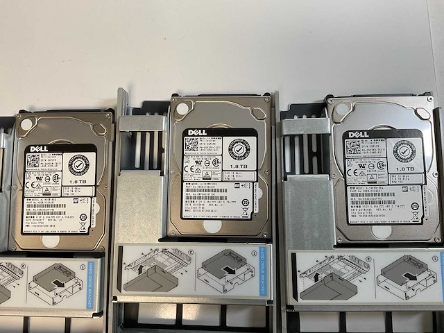 Dell poweredge t430, 2x xeon(r) e5-2620 v4, 128 gb ram(8x 16 gb), 3x 1.8 tb sas(al14seb18eq) main server chassis - afbeelding 3 van  11