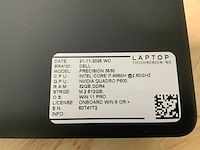 Dell precision 3530(i7) laptop (2x) - afbeelding 4 van  6