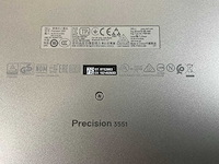 Dell precision 3551 15.5”, core(tm) i7 10th gen, 32 gb ram, 512 gb nvme, nvidia quadro p620 4gb laptop - afbeelding 7 van  7