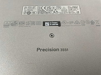 Dell precision 3551 15.6”, core(tm) i7 10th gen, 32 gb ram, 512 gb nvme, nvidia quadro p620 4 gb laptop - afbeelding 7 van  7