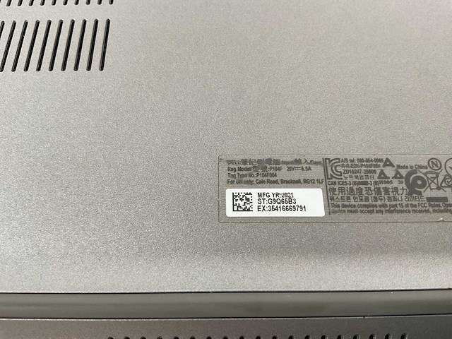 Dell precision 3561 15.6”, core(tm) i7 11th gen, 32 gb ram, 512 gb nvme, nvidia t600 4 gb laptop - afbeelding 6 van  6