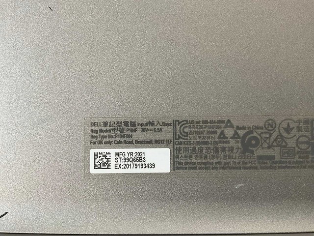 Dell precision 3561 15.6”, core(tm) i7 11th gen, 32 gb ram, 512 gb nvme, nvidia t600 4 gb laptop - afbeelding 3 van  3