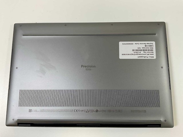 Dell precision 5560 15.6”, core(tm) i7 11th gen, 32 gb ram, 1 tb nvme, nvidia rtx a2000 4gb touchscreen laptop - afbeelding 5 van  6