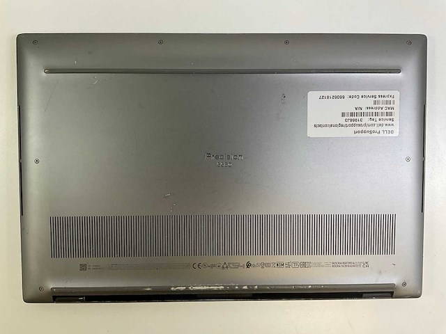 Dell precision 5560 15.6”, core(tm) i7 11th gen, 32 gb ram, 1 tb nvme, nvidia rtx a2000 mobile 4 gb laptop - afbeelding 6 van  7