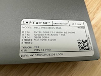 Dell precision 5560(i7) laptop - afbeelding 8 van  8