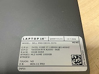 Dell precision 5570(i7 gen12) laptop - afbeelding 7 van  7