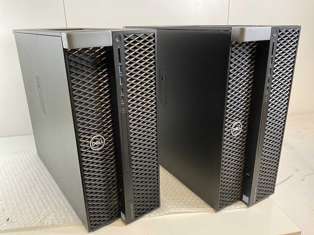 Dell precision 5820, xeon(r) w-2125, 32 gb ram (4x8gb), 512 gb nvme, nvidia quadro p1000 4 gb workstations (2x) - afbeelding 2 van  5