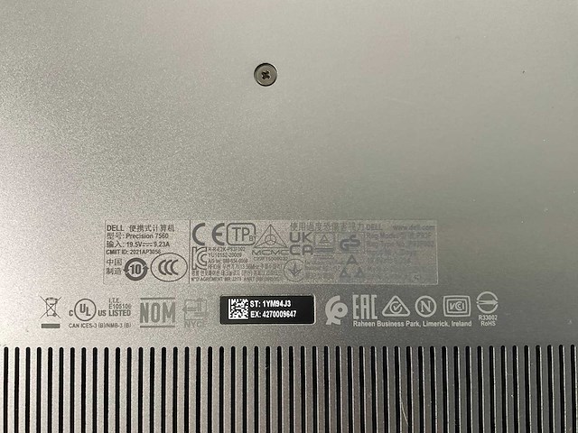 Dell precision 7560 15.6”, core(tm) i7 11th gen, 32 gb ram, 1 tb nvme, nvidia rtx a2000 4 gb laptop - afbeelding 3 van  3