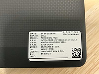 Dell precision 7720(i7) laptop - afbeelding 8 van  8