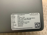 Dell precision 7760(i9) laptop - afbeelding 7 van  7