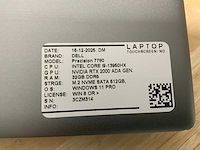 Dell precision 7780(i9-13gen) laptop - afbeelding 9 van  9