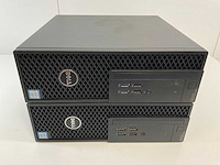 Dell precision tower 3420, xeon(r) e3-1240 v5, 16 gb ram, 256 gb ssd, nvidia quadro k620 2 gb desktops (2x) - afbeelding 1 van  6