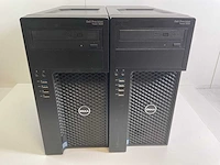 Dell precision tower 3620, xeon(r) e3-1270, 32gb ram (2x16gb), 256 gb nvme workstations (2x)