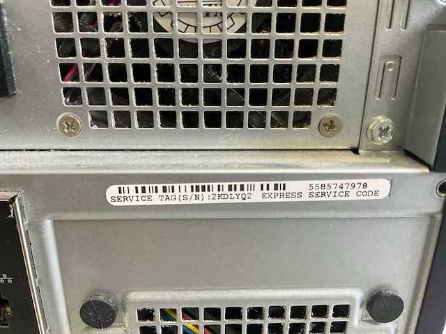 Dell precision tower 3620, xeon(r) e3-1270, 32gb ram (2x16gb), 256 gb nvme workstations (2x) - afbeelding 10 van  13