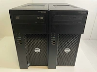 Dell precision tower 3620, xeon(r) e3-1270, 32gb ram (2x16gb), 256 gb nvme workstations (2x)