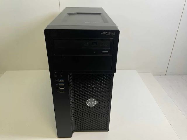 Dell precision tower 3620, xeon(r) e3-1270, 32gb ram (2x16gb), 256 gb nvme workstations (2x) - afbeelding 10 van  12
