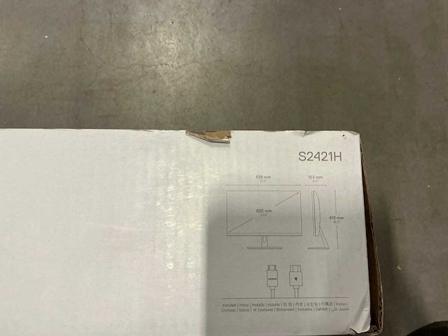 Dell s2421h monitor - afbeelding 2 van  4