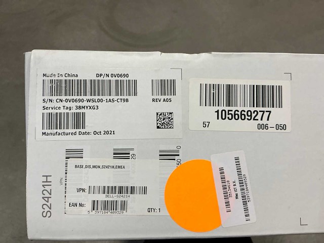 Dell s2421h monitor - afbeelding 4 van  4