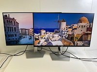 Dell (s2722dc) 27”, 2560x1440 (qhd) ips monitors (2x) - afbeelding 1 van  7