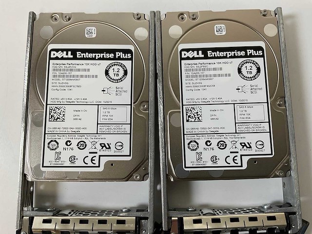Dell (sc220) 23x 1.2 tb sas(st1200mm0007) - 1x 1.2 tb sas(huc101212css600) disk array enclosure storage - afbeelding 8 van  18