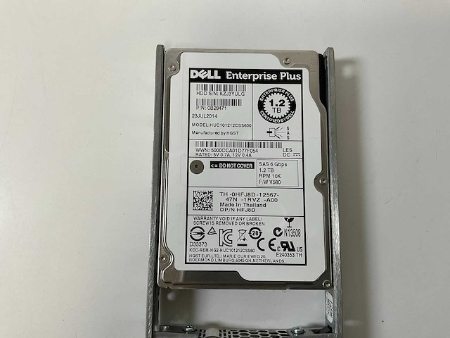 Dell (sc220) 23x 1.2 tb sas(st1200mm0007) - 1x 1.2 tb sas(huc101212css600) disk array enclosure storage - afbeelding 9 van  18
