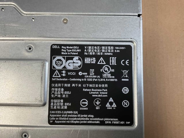 Dell (sc220) 23x 1.2 tb sas(st1200mm0007) - 1x 1.2 tb sas(huc101212css600) disk array enclosure storage - afbeelding 10 van  18