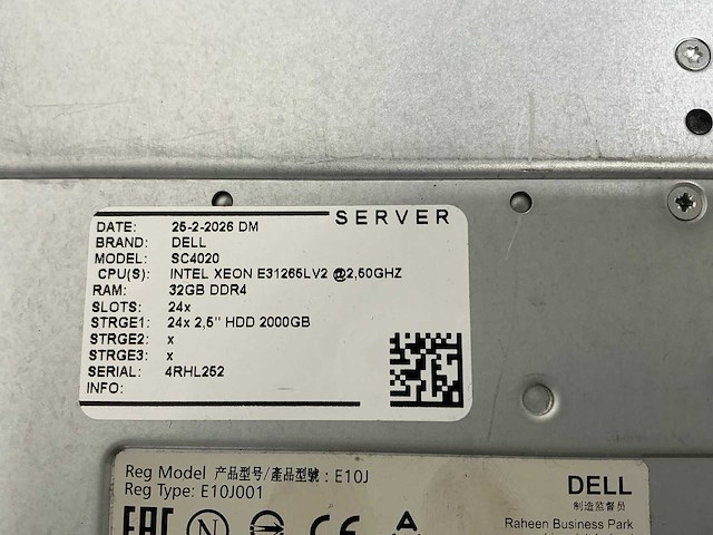 Dell sc4020 storage array storage expander - afbeelding 3 van  9