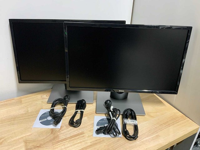 Dell se2416h monitor (2x) - afbeelding 2 van  5