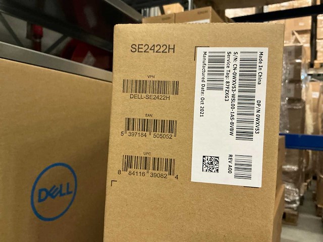 Dell se2422h monitoren (8x) - afbeelding 4 van  4