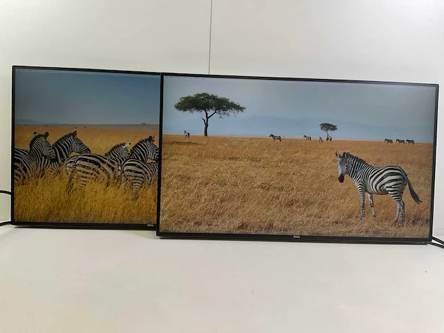 Dell (u2717d) 27”, 2560x1440 (qhd) ips monitors (2x) - afbeelding 1 van  8