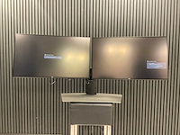 Dell u2719d ultrasharp 27” monitoren op dual stand - afbeelding 1 van  12