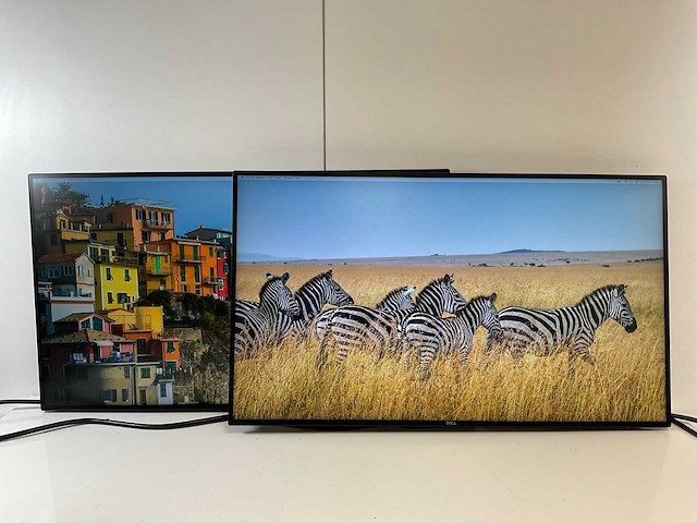 Dell (u2719dc) 27”, 2560x1440 (qhd) ips monitors (2x) - afbeelding 1 van  8