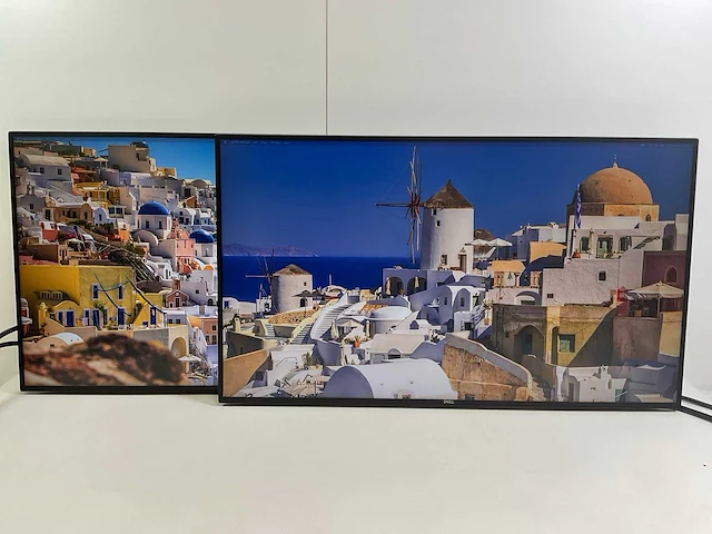 Dell (u2719dc) 27”, 2560x1440 (qhd) ips monitors (2x) - afbeelding 1 van  8