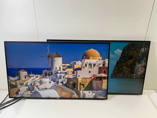 Dell (u2719dc) 27”, 2560x1440 (qhd) ips monitors (2x) - afbeelding 1 van  13
