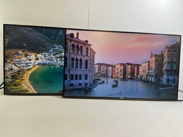 Dell (u2721de) 27”, 2560x1440 (qhd) ips monitors (2x) - afbeelding 1 van  7