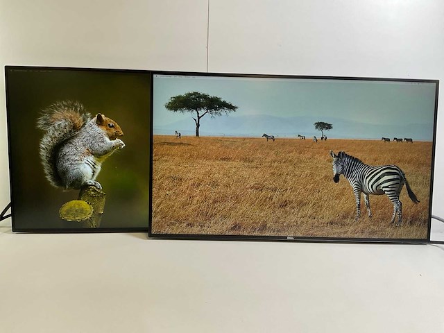 Dell (u2721de) 27”, 2560x1440 (qhd) ips monitors (2x) - afbeelding 1 van  7