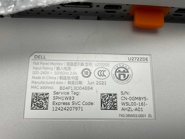 Dell (u2722de) 27”, 2560x1440 (qhd) ips monitor - afbeelding 3 van  3