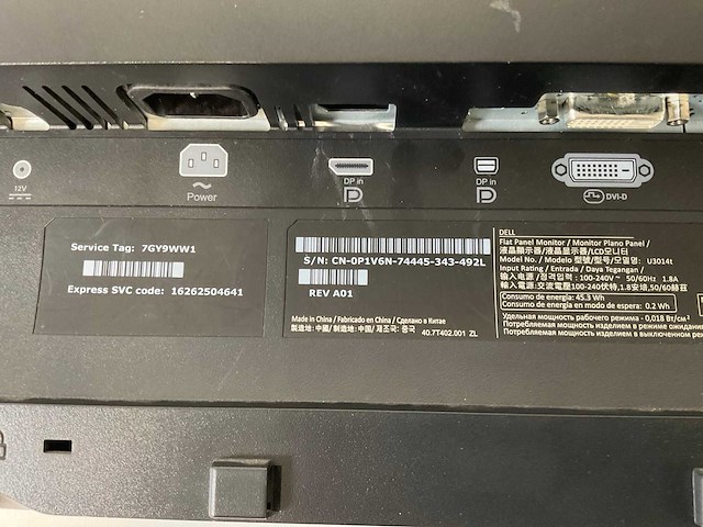 Dell (u3014) 30”, 2560x1600 (qhd) ah-ips monitor - afbeelding 6 van  6