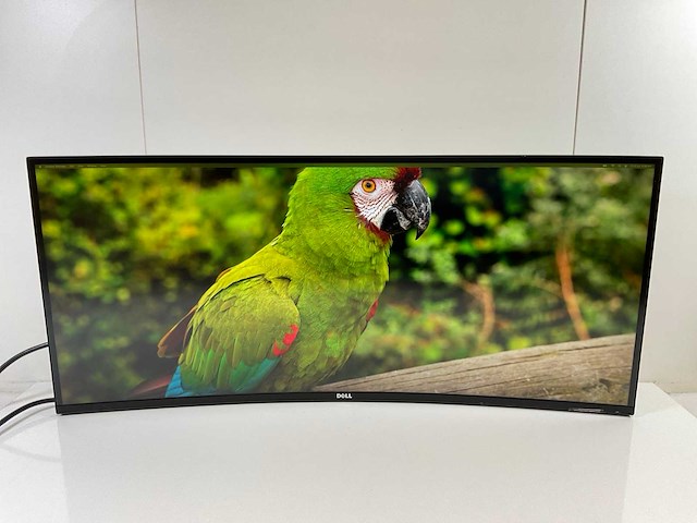 Dell (u3417w) 34”, 3440x1440 (uwqhd) ips monitor - afbeelding 1 van  8