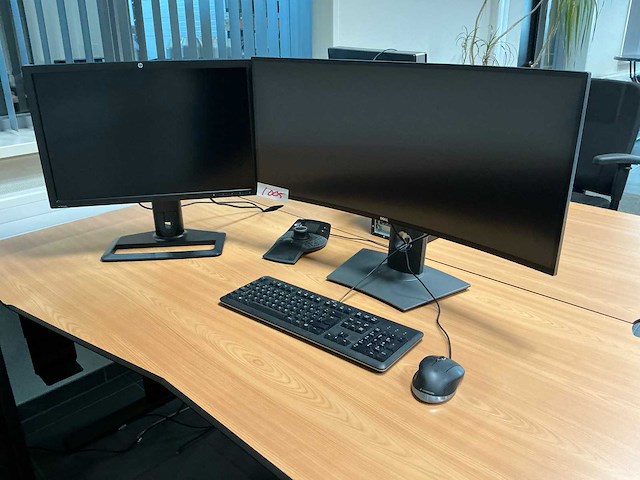 Dell u3417w curved monitor - afbeelding 1 van  7