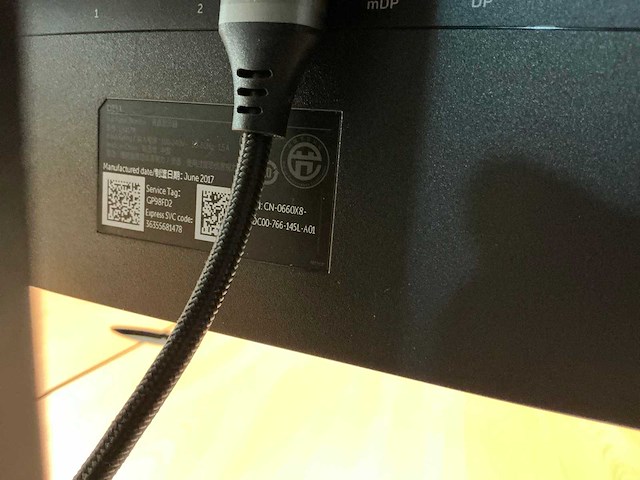 Dell u3417w curved monitor - afbeelding 6 van  7