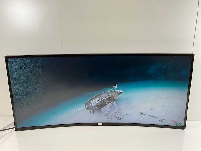 Dell (u3419w) 34”, 3440x1440 (qhd) ips monitor - afbeelding 1 van  4