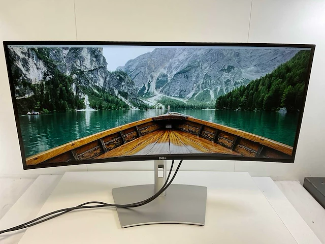 Dell (u3421we), 34”, 3440x1440(qhd) - ips monitor - afbeelding 1 van  7
