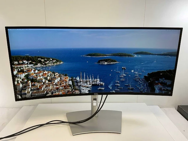 Dell (u3421we), 34”, 3440x1440(qhd) - ips monitor - afbeelding 1 van  6