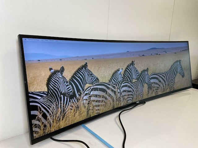 Dell (u4919dw) 49”, 5120x1440 (uhd/5k) ips monitor - afbeelding 3 van  6